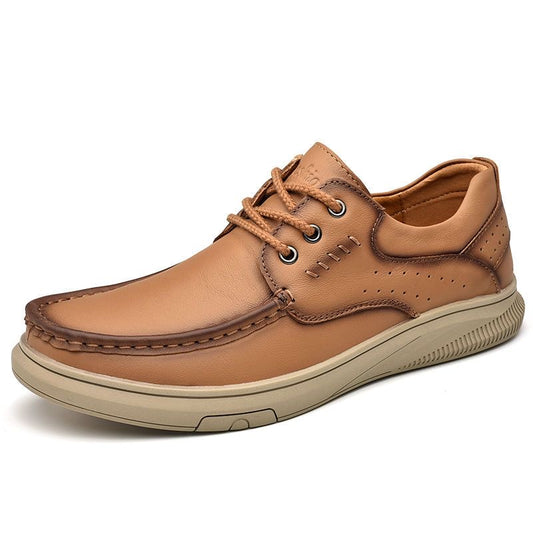 Men’s Handmade Cowhide Casual Loafers