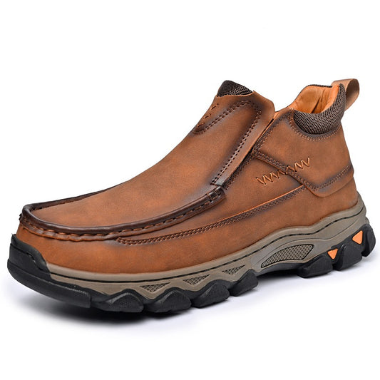 Men's Orthopedic Genuine Leather Walking Boots