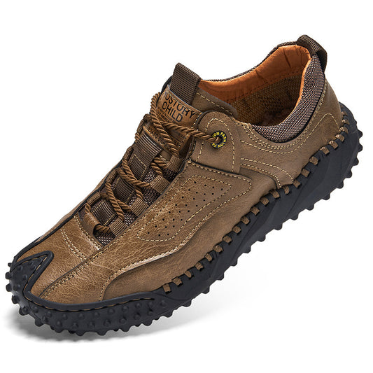 Eco-Friendly Leather Handcrafted Orthopedic Shoes