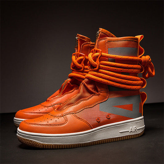 MEN'S PREMIUM PU LEATHER HIGH-CUT BOOTS MTA1872G0I