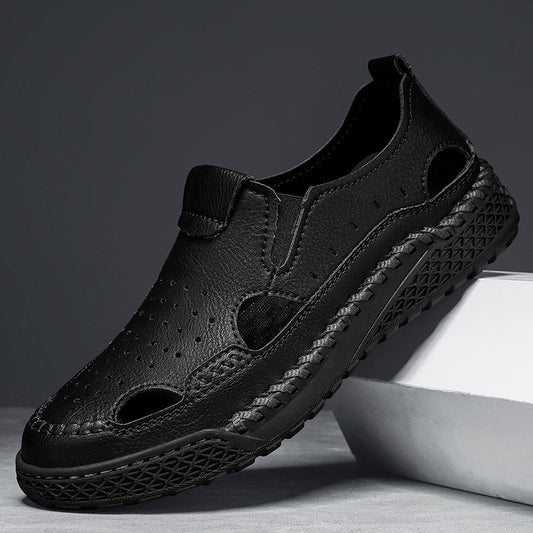 Men's Handmade Genuine Leather Breathable Loafers