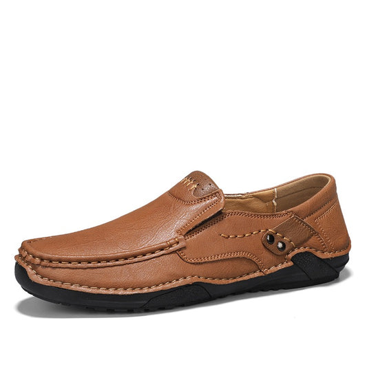 Men's Handmade Cowhide Orthopedic Loafers