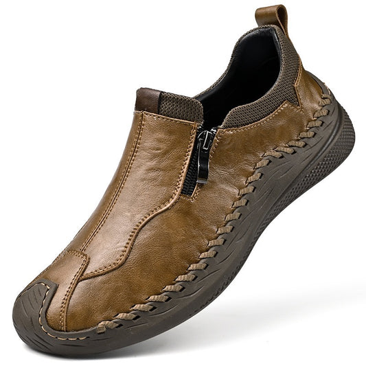 Men's Handcfarted Cowhide Orthopedic Loafers