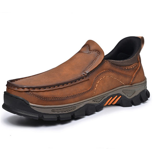 Men's Handmade Genuine Leather Orthopedic Walking shoes