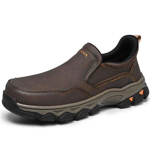 Men's Genuine Leather Orthopedic Outdoor Walking Shoes