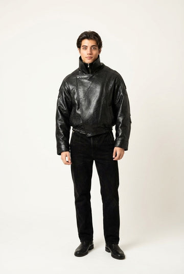 Midnight Edge Leather Jacket