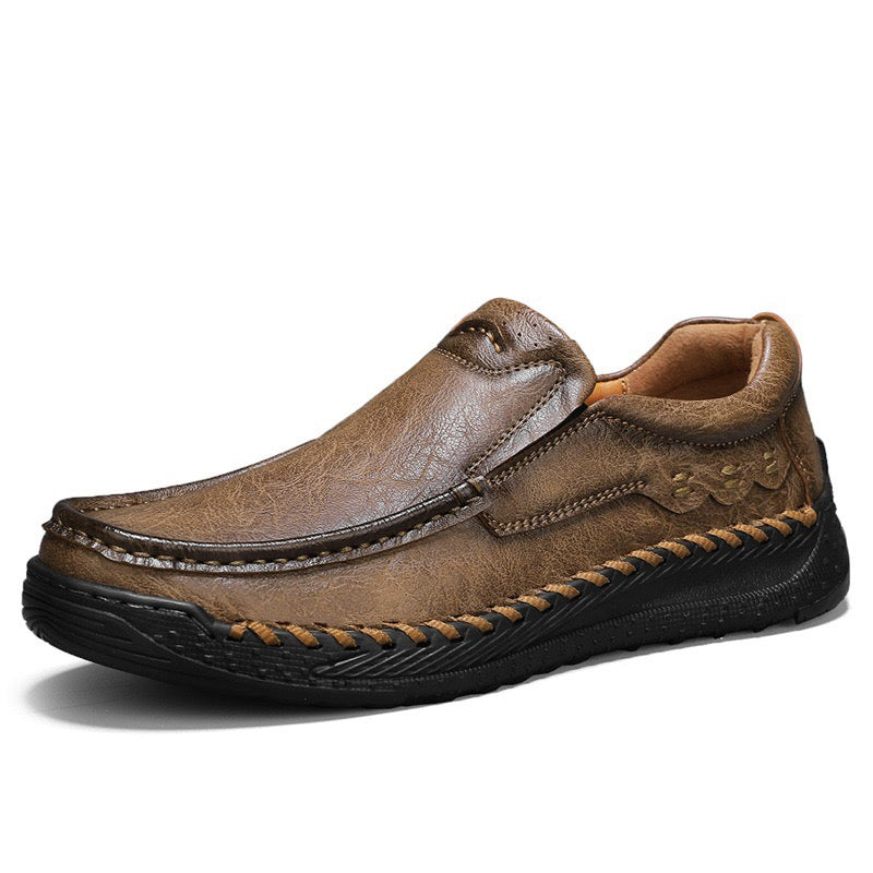 Men's Orthopedic Loafers – Handcrafted Leather, Wide Toe Box & Arch Support