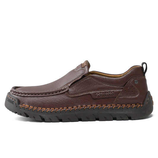 Men's Handcrafted Cowhide Orthopedic Loafers