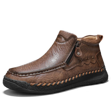 Men's Handmade Genuine Leather Orthopedic Boots