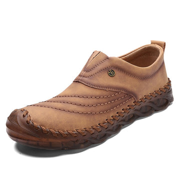 Men's Handmade Cowhide Orthopedic Loafers