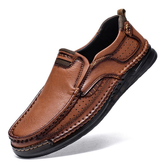 Men's Handmade Genuine Leather Orthopedic Loafers