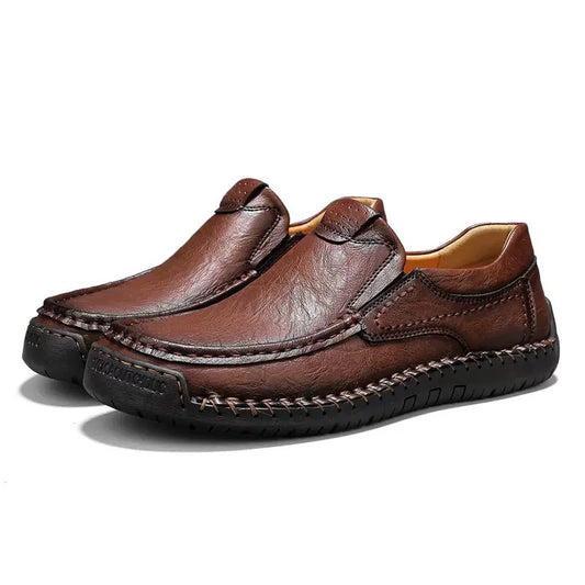 Men's Handcrafted Genuine Leather Orthopedic Loafers