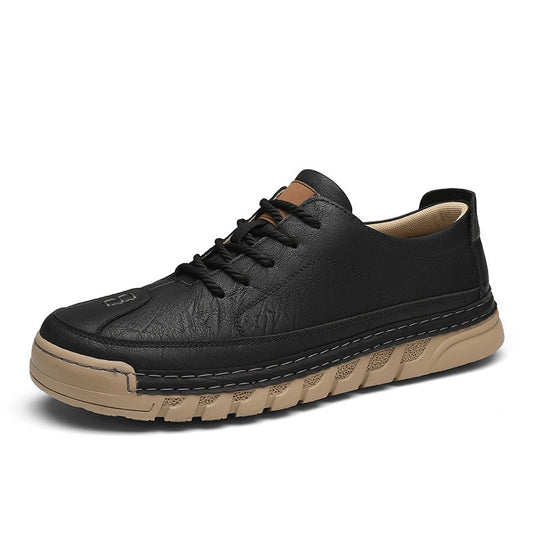 Men‘s Genuine Leather Orthopedic Casual Shoes