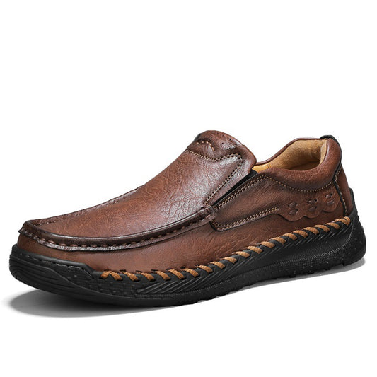 Men's Orthopedic Loafers – Handcrafted Leather, Wide Toe Box & Arch Support