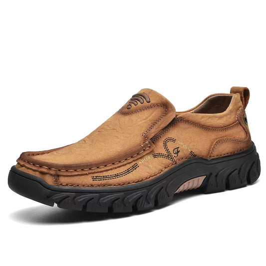 Men's Handcrafted Cowhide Orthopedic Outdoor Loafers