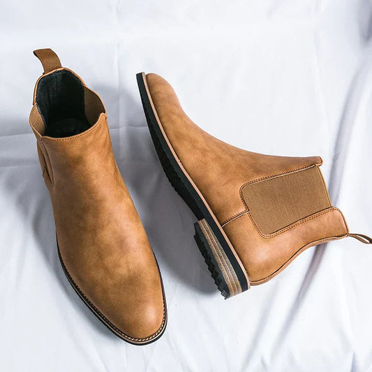 Leather Chelsea Boots — Sleek Design & All-Day Comfort