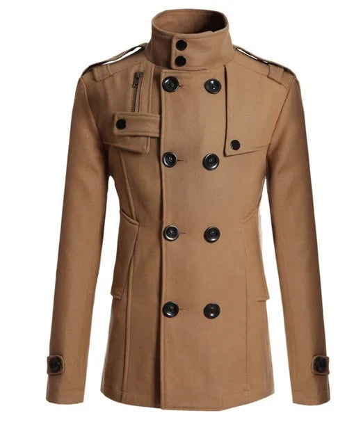 GIOVANNI RAFFAELE EPAULETTE COAT