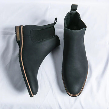Leather Chelsea Boots — Sleek Design & All-Day Comfort