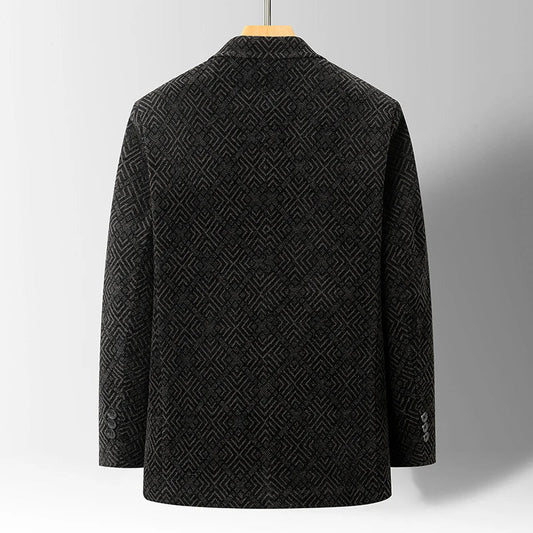 RAFFAELE GIORGIO HERRINGBONE COAT