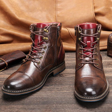 Classic Leather Boots — Durable Craftsmanship for Daily Wear
