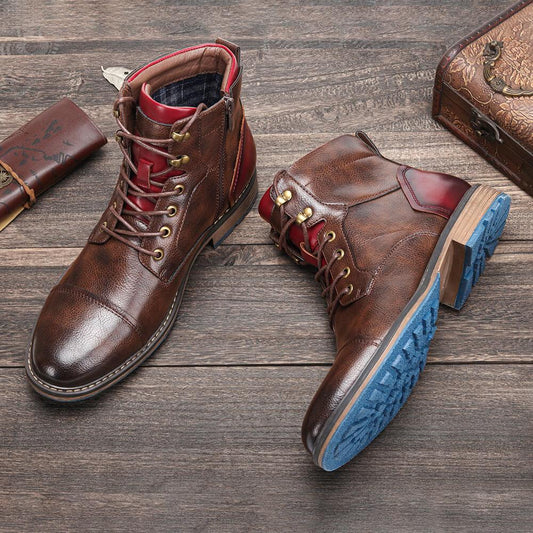 Classic Leather Boots — Durable Craftsmanship for Daily Wear