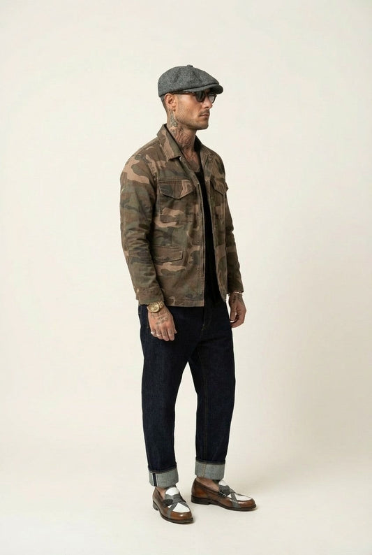 Heritage Camo Workwear Shirt Jacket