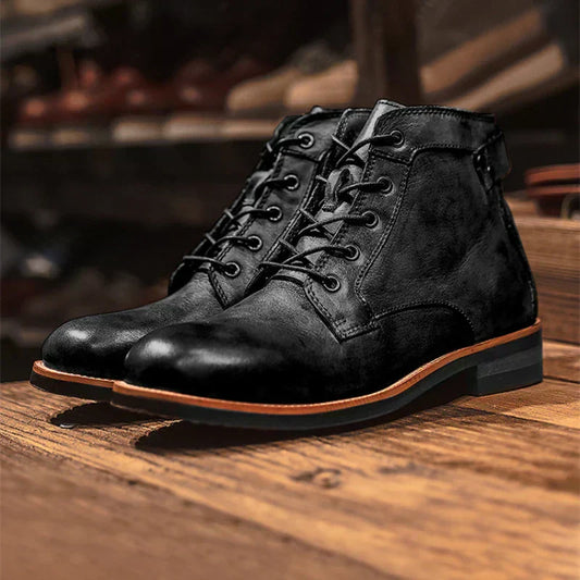 Heritage Leather Boots — Timeless British Style & All-Day Support