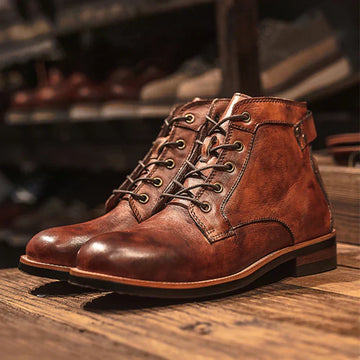 Heritage Leather Boots — Timeless British Style & All-Day Support