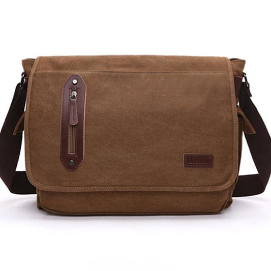SAC À BANDOULIÈRE EN TOILE DÉCONTRACTÉ 40760809M