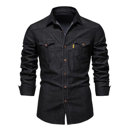 HOMMES'S CHEMISE EN JEAN VINTAGE 55864663X