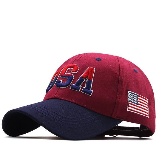 Casquette décontractée pour homme avec drapeau américain 50285599TO