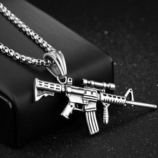 COLLIER PENDENTIF MITRAILLEUR 00268572M