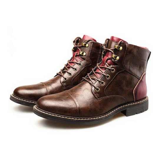 HOMMES'S BOTTINES PATCHWORK 27607163W