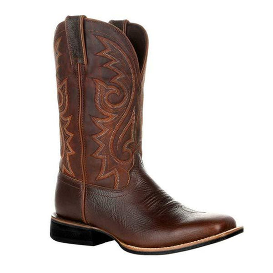 BOTTES HAUTESS VINTAGE BRODÉES POUR HOMMES 07733035W