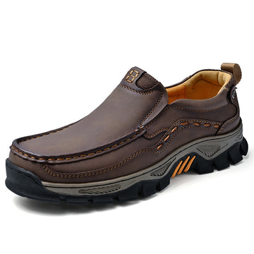Men's Handcrafted Genuine Leather Outdoor Loafers
