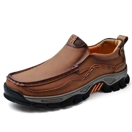 Men's Handcrafted Genuine Leather Outdoor Loafers